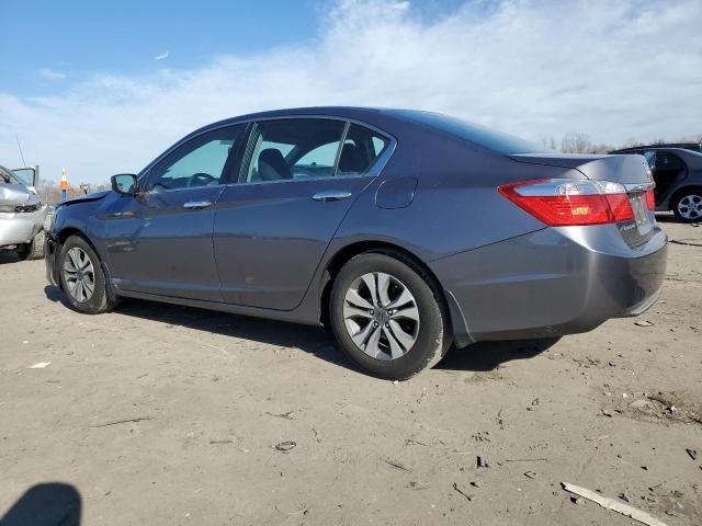 1HGCR2F30FA248379 - 2015 HONDA ACCORD LX GRAY photo 2