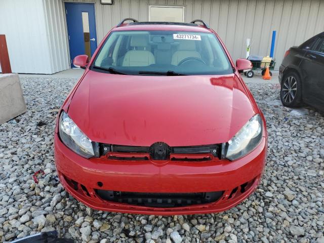 3VWTX7AJXAM641175 - 2010 VOLKSWAGEN JETTA SE RED photo 5