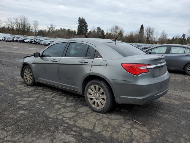 1C3CCBAB3CN204416 - 2012 CHRYSLER 200 LX CHARCOAL photo 2