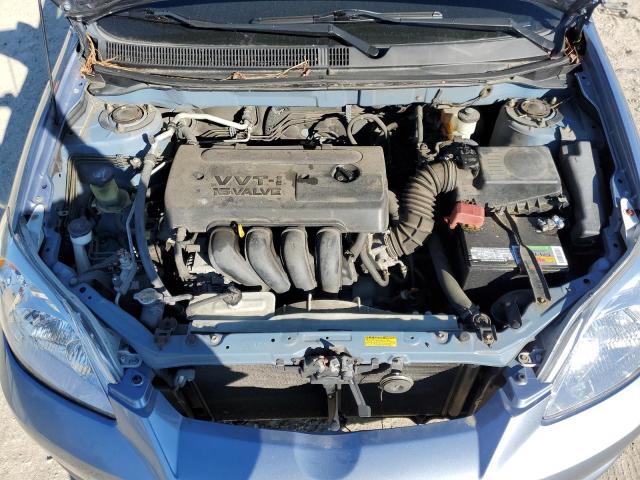 2T1KR32E76C559827 - 2006 TOYOTA COROLLA MA XR BLUE photo 11