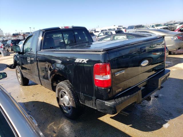 1FTRF12W16NA31640 - 2006 FORD F150 BLACK photo 2