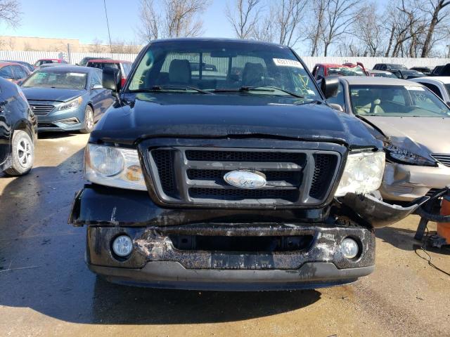 1FTRF12W16NA31640 - 2006 FORD F150 BLACK photo 5