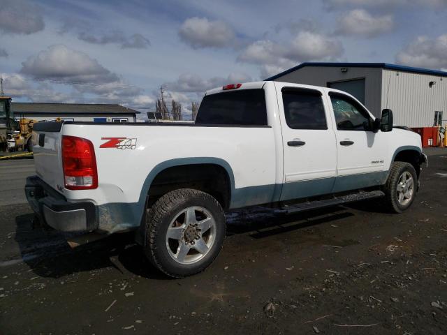 1GT120CG9DF140610 - 2013 GMC SIERRA K2500 SLE WHITE photo 3