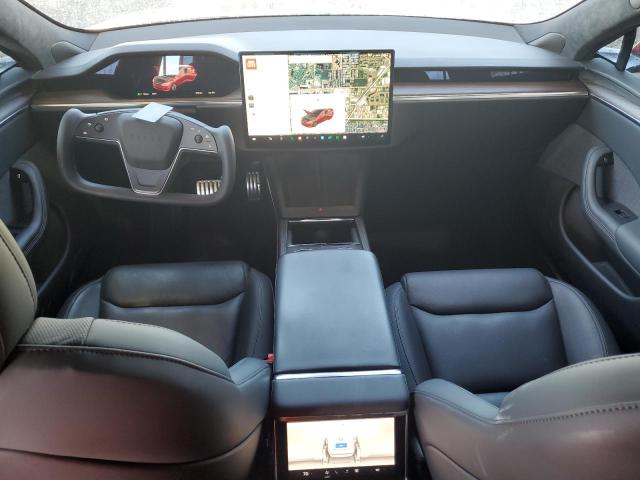 5YJSA1E62MF433920 - 2021 TESLA MODEL S წითელი ფოტო 8