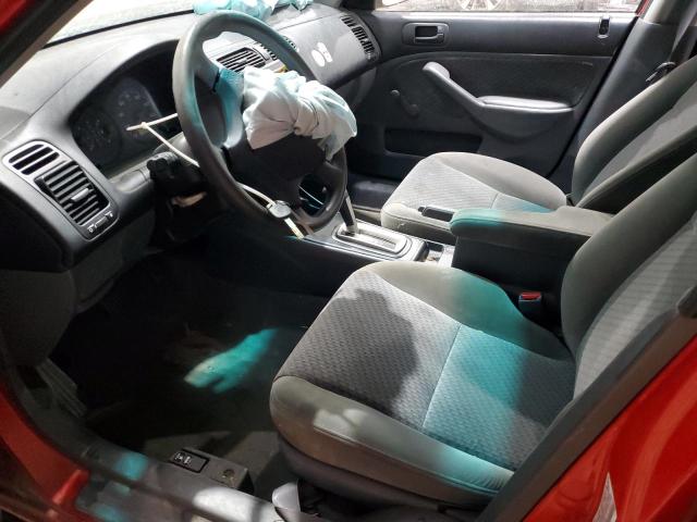 1HGES16385L024089 - 2005 HONDA CIVIC DX VP Կարմիր լուսանկար 7