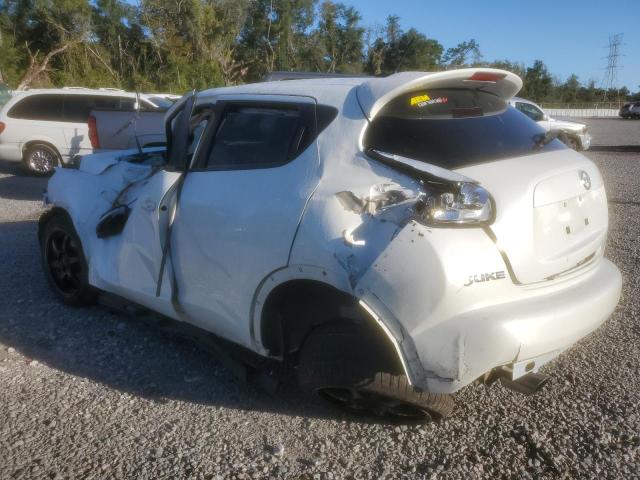 JN8AF5MR0FT511180 - 2015 NISSAN JUKE S WHITE photo 2