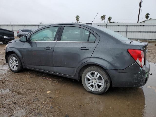 1G1JC5SH6G4183945 - 2016 CHEVROLET SONIC LT GRAY photo 2