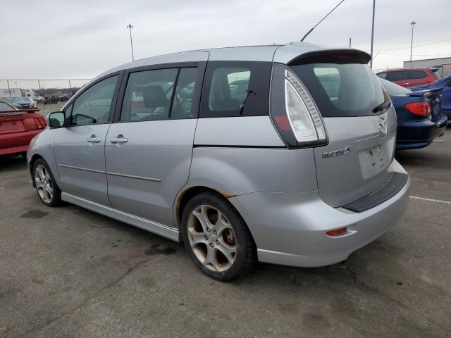 JM1CR29L990341082 - 2009 MAZDA 5 SILVER photo 2