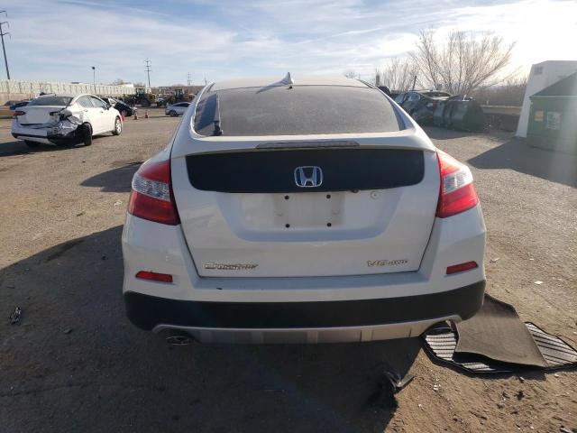 5J6TF2H57FL004443 - 2015 HONDA CROSSTOUR EXL თეთრი ფოტო 6