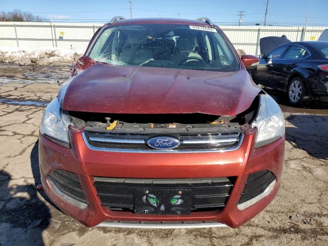 1FMCU9JX4GUC04770 - 2016 FORD ESCAPE TITANIUM BURGUNDY photo 5