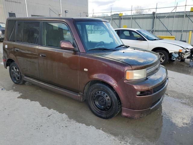 JTLKT324264119286 - 2006 TOYOTA SCION XB BROWN photo 4