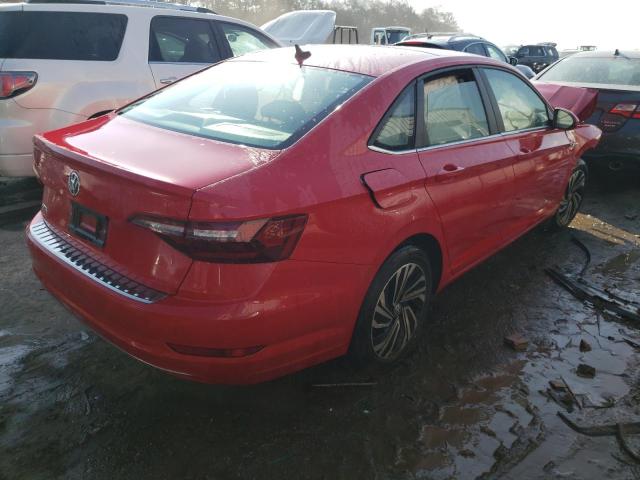 3VWEB7BU7LM025467 - 2020 VOLKSWAGEN JETTA SEL RED photo 3