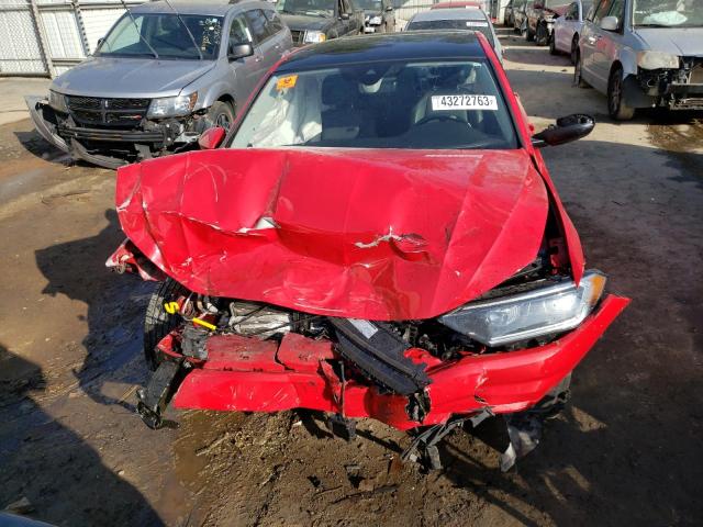 3VWEB7BU7LM025467 - 2020 VOLKSWAGEN JETTA SEL RED photo 5