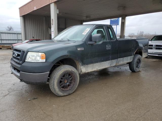 1FTVF14565NB17494 - 2005 FORD F150 GREEN photo 1