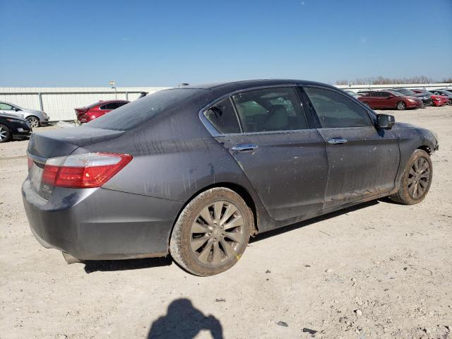 1HGCR3F90DA013732 - 2013 HONDA ACCORD TOURING GRAY photo 3