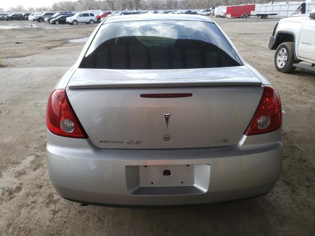 1G2ZG558164138781 - 2006 PONTIAC G6 SE1 SILVER photo 6