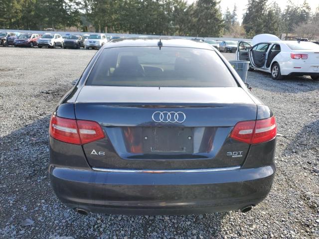 WAUKGAFB8AN057941 - 2010 AUDI A6 PRESTIGE BLUE photo 6