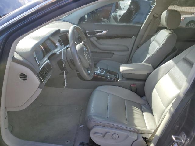 WAUKGAFB8AN057941 - 2010 AUDI A6 PRESTIGE BLUE photo 7