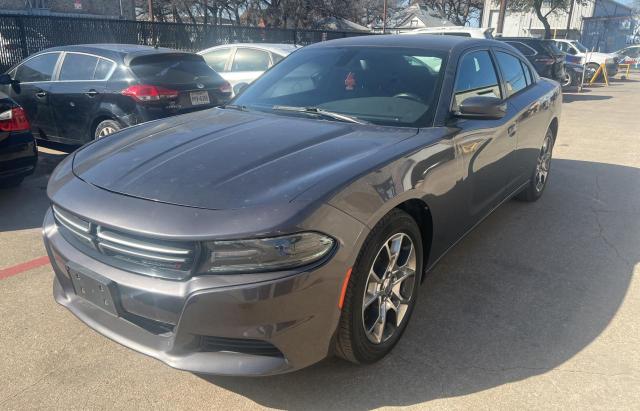 2C3CDXFG3FH806387 - 2015 DODGE CHARGER SE GRAY photo 2