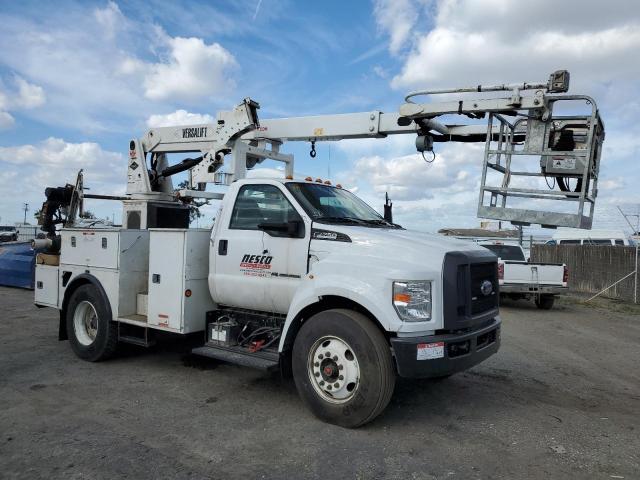 1FDNF7DC2KDF07216 - 2019 FORD F750 SUPER DUTY WHITE photo 1