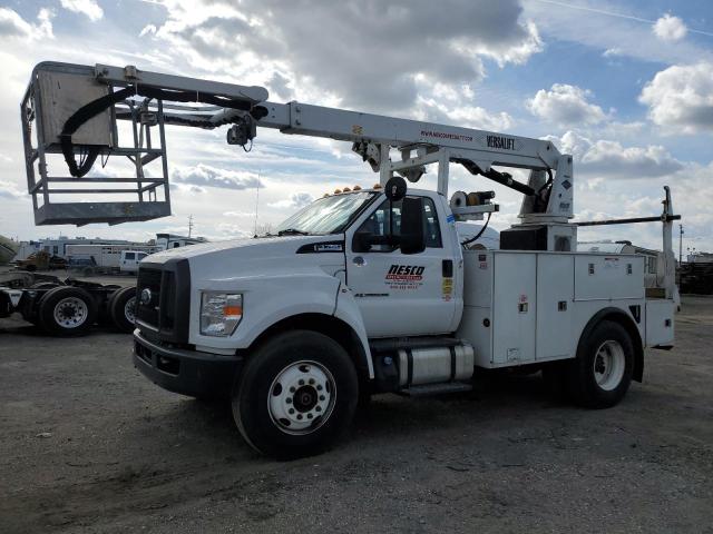 1FDNF7DC2KDF07216 - 2019 FORD F750 SUPER DUTY WHITE photo 2