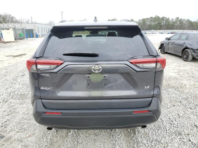 2T3H1RFV8MW105863 - 2021 TOYOTA RAV4 LE CHARCOAL photo 6