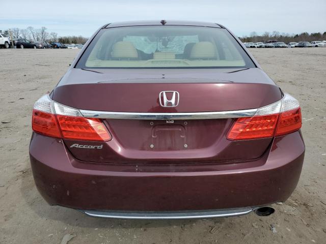 1HGCR2F87EA227068 - 2014 HONDA ACCORD EXL MAROON photo 6