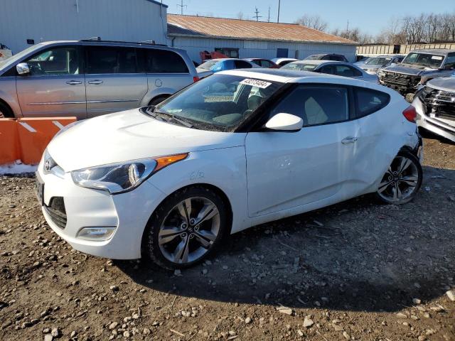 KMHTC6AD3HU320096 - 2017 HYUNDAI VELOSTER WHITE photo 1