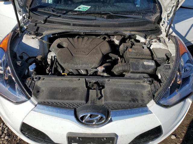 KMHTC6AD3HU320096 - 2017 HYUNDAI VELOSTER WHITE photo 11