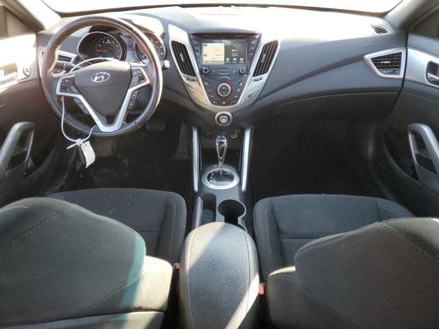 KMHTC6AD3HU320096 - 2017 HYUNDAI VELOSTER WHITE photo 8