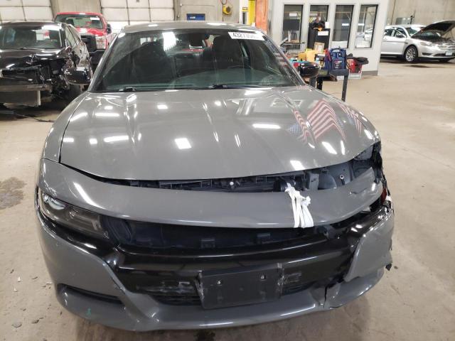 2C3CDXBG2JH200707 - 2018 DODGE CHARGER SXT GRAY photo 5