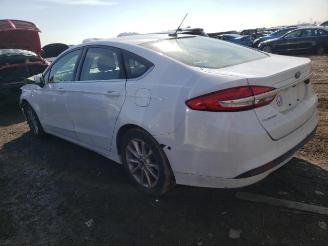 3FA6P0H79HR113213 - 2017 FORD FUSION SE WHITE photo 2