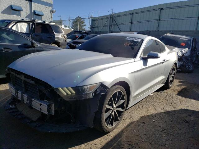 1FA6P8TH6G5334364 - 2016 FORD MUSTANG SILVER photo 1