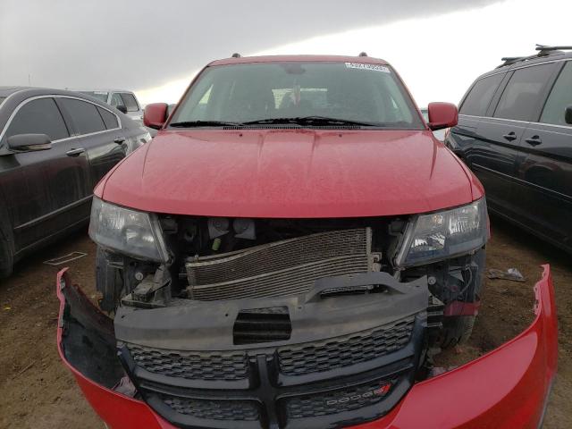 3C4PDCGG5JT475560 - 2018 DODGE JOURNEY CROSSROAD RED photo 5