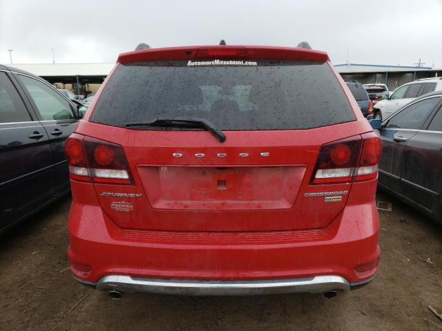 3C4PDCGG5JT475560 - 2018 DODGE JOURNEY CROSSROAD RED photo 6