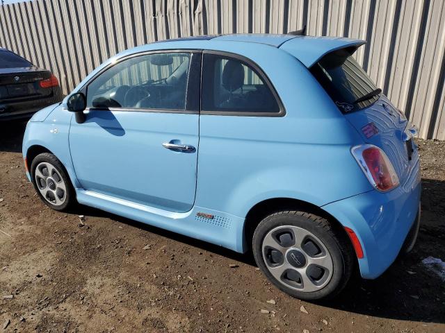 3C3CFFGE3GT209749 - 2016 FIAT 500 ELECTRIC BLUE photo 2