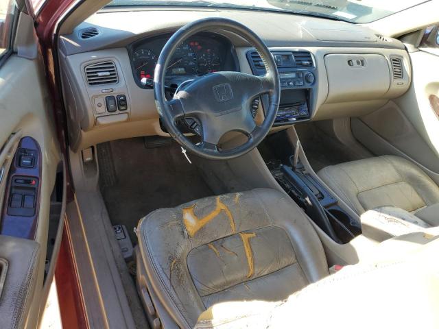 1HGCG2251XA012709 - 1999 HONDA ACCORD EX RED photo 8