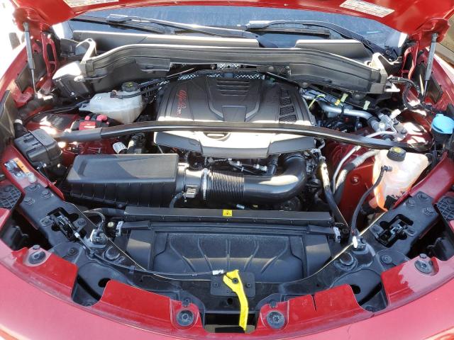 ZASFAKNN0J7B95475 - 2018 ALFA ROMEO STELVIO TI SPORT RED photo 12