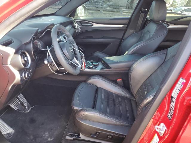 ZASFAKNN0J7B95475 - 2018 ALFA ROMEO STELVIO TI SPORT RED photo 7