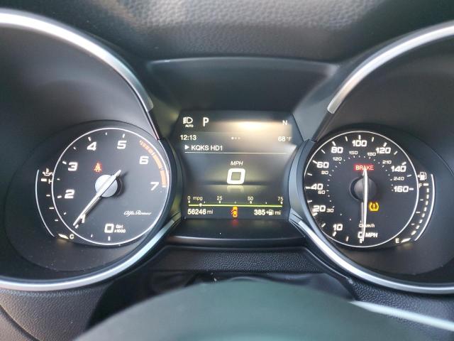 ZASFAKNN0J7B95475 - 2018 ALFA ROMEO STELVIO TI SPORT RED photo 9