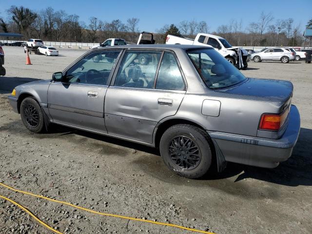 1HGED3654LA047062 - 1990 HONDA CIVIC LX SILVER photo 2