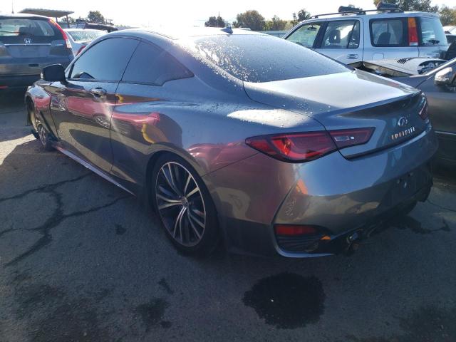 JN1EV7EK7HM361517 - 2017 INFINITI Q60 PREMIUM GRAY photo 2