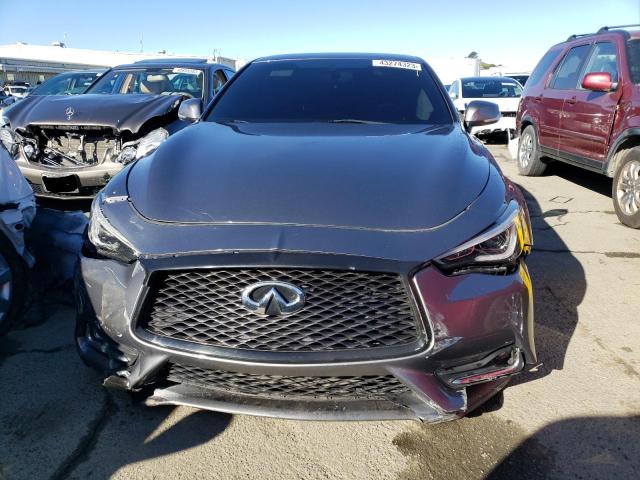 JN1EV7EK7HM361517 - 2017 INFINITI Q60 PREMIUM GRAY photo 5