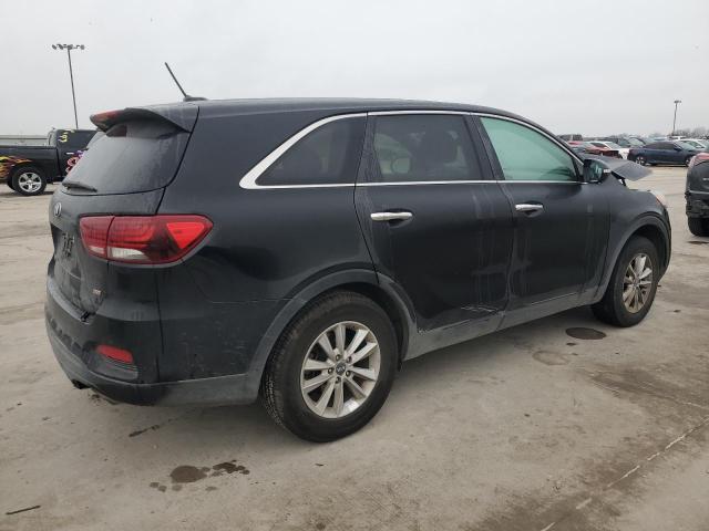 5XYPG4A34LG657263 - 2020 KIA SORENTO L BLACK photo 3