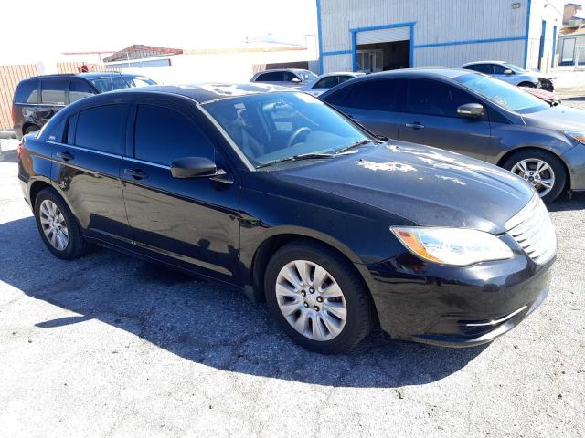 1C3CCBAB9DN559656 - 2013 CHRYSLER 200 LX BLACK photo 4