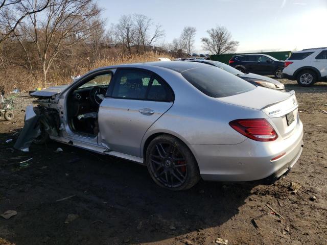 WDDZF8KB5JA404593 - 2018 MERCEDES-BENZ E 63 AMG-S SILVER photo 2