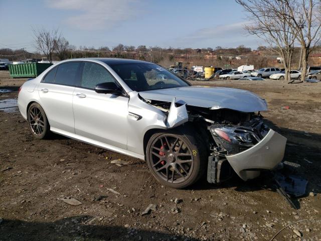 WDDZF8KB5JA404593 - 2018 MERCEDES-BENZ E 63 AMG-S SILVER photo 4