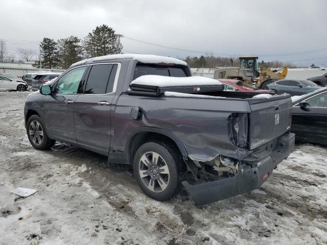 5FPYK3F79KB021993 - 2019 HONDA RIDGELINE RTL GRAY photo 2