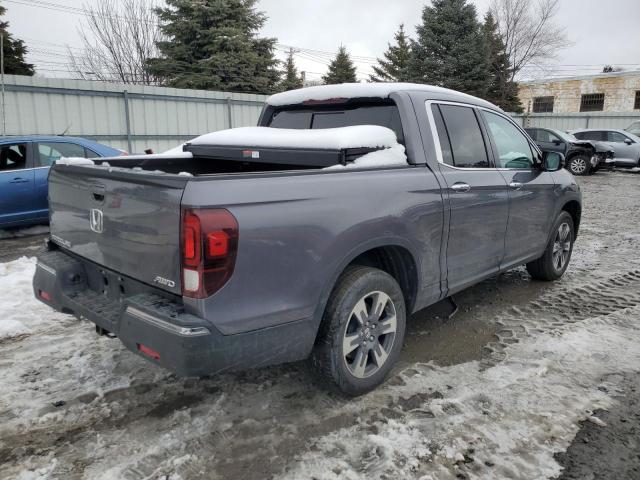 5FPYK3F79KB021993 - 2019 HONDA RIDGELINE RTL GRAY photo 3