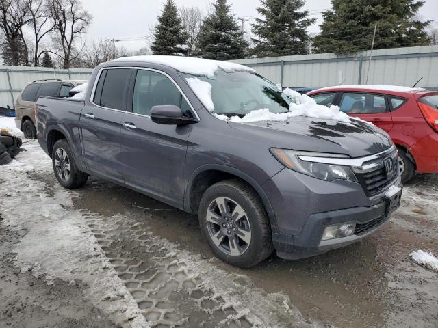 5FPYK3F79KB021993 - 2019 HONDA RIDGELINE RTL GRAY photo 4